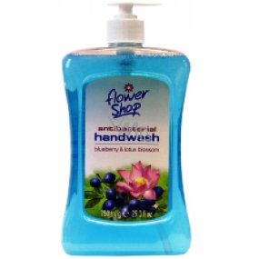 FlowerShop Handwash - Blueberry & Lotus antibakteriální mýdlo dávkovač 750 ml