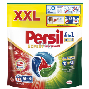 Persil Discs Expert Stain Removal 4v1 kapsle na praní všech druhů prádla 34 dávek