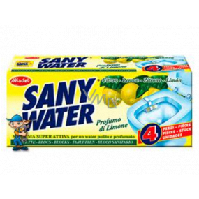 SanyWater Lemon Wc závěs s vůní citronu 4 kusy