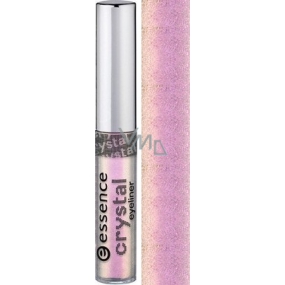 Essence Crystal Eyeliner krystalové oční linky 06 Rosy-Rush 4 ml