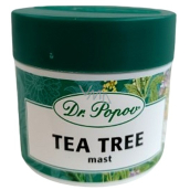 Dr. Popov Tea Tree dezinfekční mast na opary, akné, kožní potíže 50 ml