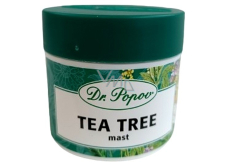 Dr. Popov Tea Tree dezinfekční mast na opary, akné, kožní potíže 50 ml