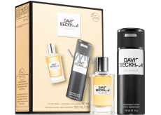 David Beckham Classic toaletní voda 40 ml + deodorant sprej 150 ml, dárková sada pro muže