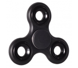 Fidget Spinner Klasik antistresová vychytávka černý 7,5 x 7,5 cm