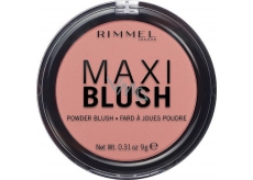 Rimmel London Maxi Blush tvářenka 006 Exposed 9 g