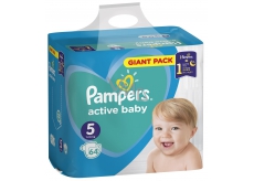 Pampers Giant Pack Active Baby Junior 5 11 - 16 kg jednorázové plenky 64 kusů