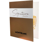 Montblanc Signature Absolue parfémovaná voda pro ženy 2 ml s rozprašovačem, vialka