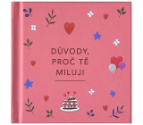 Albi Minikniha Důvody, proč tě miluji 10,4 x 10,4 cm 56 stran