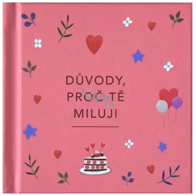 Albi Minikniha Důvody, proč tě miluji 10,4 x 10,4 cm 56 stran