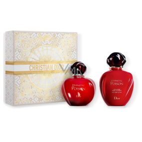 Christian Dior Hypnotic Poison toaletní voda 50 ml + tělové parfémované mléko 75 ml, dárková sada pro ženy