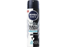 Nivea Men Invisible Black & White Fresh antiperspirant deodorant sprej 150 ml