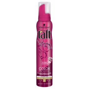 Taft Brilliant Color perfektní fixace pěnové tužidlo 200 ml