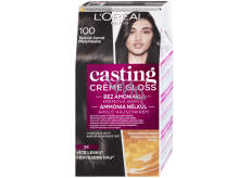 Loreal Paris Casting Creme Gloss barva na vlasy 100 temně černá