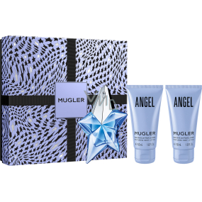 Thierry Mugler Angel parfémovaná voda 25 ml + tělové mléko 2 x 50 ml, dárková sada pro ženy