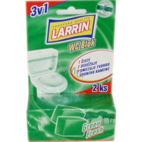 Larrin Wc blok Green Fresh zelený 2 x 50 g