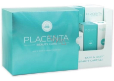 Regina Placenta čisticí mléko 200 ml + pleťové tonikum 200 ml + denní krém 50 ml + noční krém 50 ml + revitalizační sérum 30 ml + krém na ruce 60 ml, kosmetická sada