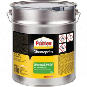 Pattex Chemoprén Univerzál Profi lepidlo na pevné spoje savý i nesavý materiál 4,5 l