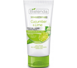 Bielenda Bouquet Nature Cucumber & Lime 3v1 čistící gel a sérum s okurkou a limetkou 150 g