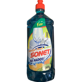 Sonet Orange Fresh & Kiwi mycí prostředek na nádobí 1 l