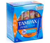 Tampax Compak Pearl Super Plus dámské tampony s aplikátorem 16 kusů