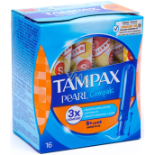 Tampax Compak Pearl Super Plus dámské tampony s aplikátorem 16 kusů