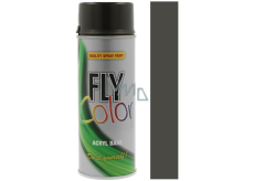 Color Works Fly Color RAL akrylátová barva sprej 8019 Šedohnědá 400 ml