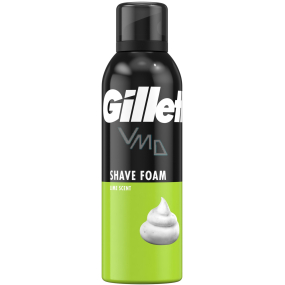 Gillette Classic Lemon Lime pěna na holení pro muže 200 ml