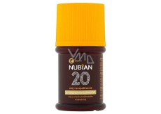 Nubian OF20 Voděodolný olej na opalování 60 ml