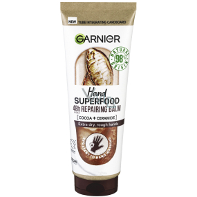 Garnier Hand Superfood Cocoa hydratační krém na suché až namáhané ruce 75 ml