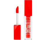 Rimmel London Oh My Gloss olej na rty 004 Vivid Red 4,5 ml