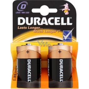 Duracell D baterie LR20/MN1300 2 kusy