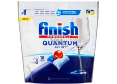 Finish Quantum All in 1 tablety do myčky 18 kusů