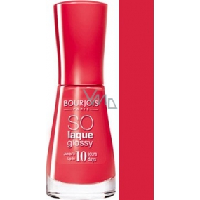 Bourjois So Laque Glossy lak na nehty 02 Prepp Hibiscus 10 ml