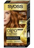 Syoss Oleo Intense Color barva na vlasy bez amoniaku 7-77 Zářivě měděný