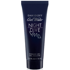 Davidoff Cool Water Night Dive sprchový gel pro muže 75 ml