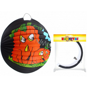 Rappa Halloween Lampion kulatý s dýní 25 cm