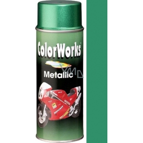 Color Works Metallic 918580 zelená metalíza akrylový lak 400 ml