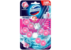 Domestos Power 5 Pink Magnolia Wc tuhý blok 2 x 55 g