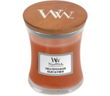 WoodWick Chilli Pepper Gelato - Zmrzlina s čili a pepřem vonná svíčka s dřevěným knotem a víčkem sklo střední 275 g