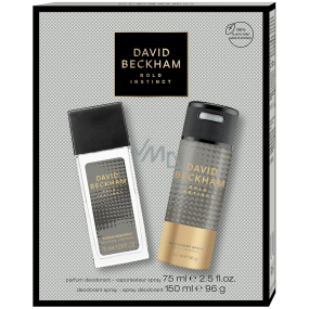 David Beckham Bold Instinct parfémovaný deodorant sklo 75 ml + deodorant sprej 150 ml, kosmetická sada pro muže