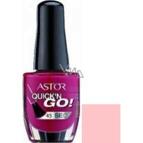 Astor Quick N Go 45 Sec lak na nehty 201 rychleschnoucí 8 ml