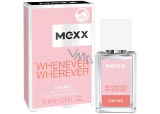 Mexx Whenever Wherever for Her toaletní voda pro ženy 15 ml