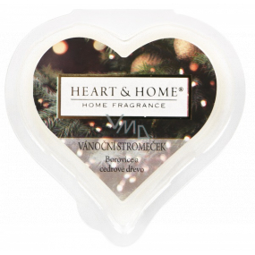 Heart & Home Vánoční stromeček Sojový přírodní vonný vosk 26 g