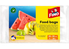 Fino Food bags sáčky mikroténové 3 litry, 25 x 35 cm, 50 kusů