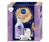 Nivea Beauty Care Antiwrinkle krém pro zlepšení kontur 65+ 50 ml + Nivea Sensitive zklidňující micelární voda 400 ml, kosmetická sada pro ženy