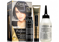 Loreal Paris Préférence barva na vlasy P12 Seoul Intenzivně černomodrá