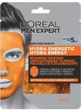 Loreal Paris Men Expert Hydra Energy hydratující a energizující pleťová maska pro muže 30 g