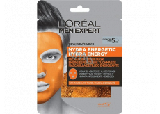 Loreal Paris Men Expert Hydra Energy hydratující a energizující pleťová maska pro muže 30 g