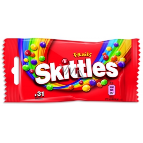 Skittles Fruits ovocné žvýkací bonbony 38 g