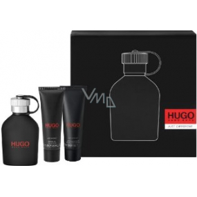 Hugo Boss Hugo Just Different toaletní voda 100 ml + sprchový gel 50 ml + balzám po holení 50 ml, dárková sada